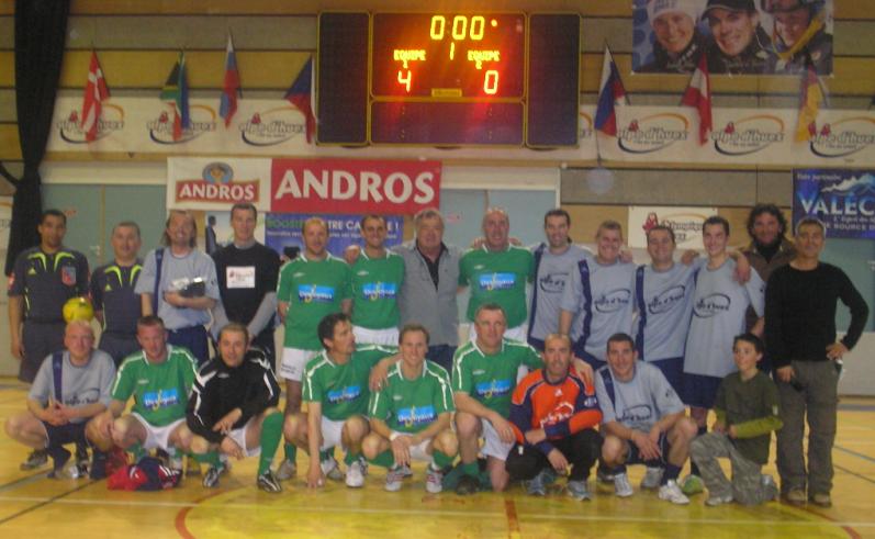 victoire des Anciens Verts au Mundialito 2008 de l'Alpe d'Huez